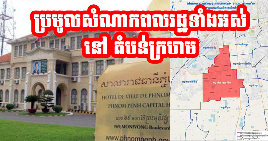 រដ្ឋបាលរាជធានីភ្នំពេញ ជូនដំណឹងពីការប្រមូលសំណាកប្រជាពលរដ្ឋទាំងអស់នៅ «តំបន់ក្រហម»