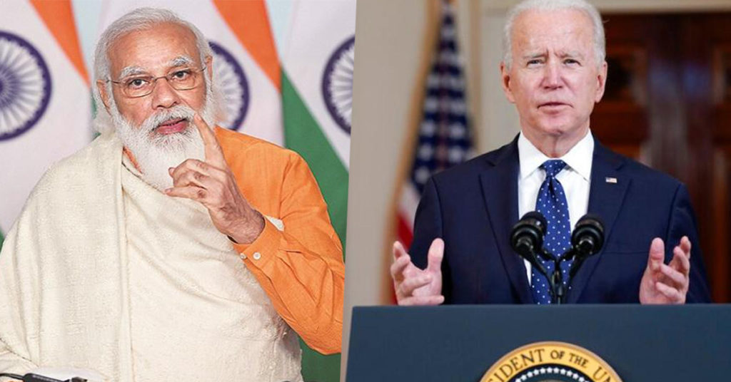 លោក ចូ បៃដិន ថានឹងជួយឥណ្ឌាទៅតាមសំណូមពរ ដើម្បីទប់ទល់នឹងវិបត្តិកូវីដ-១៩