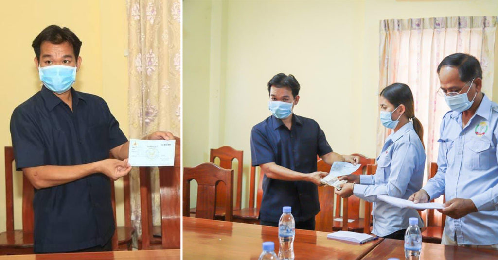 BREAKING: ជនទី១នៅខេត្តពោធិ៍សាត់ រងការផាកពិន័យ ១លានរៀល ដោយសារល្មើសវិធានការសុខាភិបាល នៃច្បាប់កូវីដ១៩