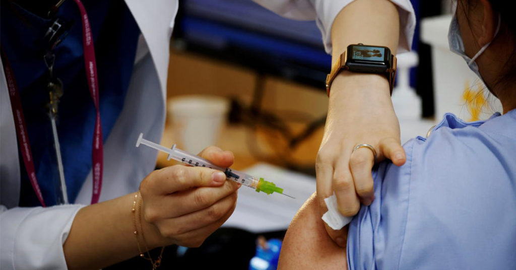 កូរ៉េខាងត្បូងសម្រេចផ្តល់ ការលើកលែងធ្វើចត្តាឡីស័ក សម្រាប់អ្នករស់នៅក្នុងប្រទេសខ្លួន ដែលបានចាក់វ៉ាក់សាំងពេញលេញ