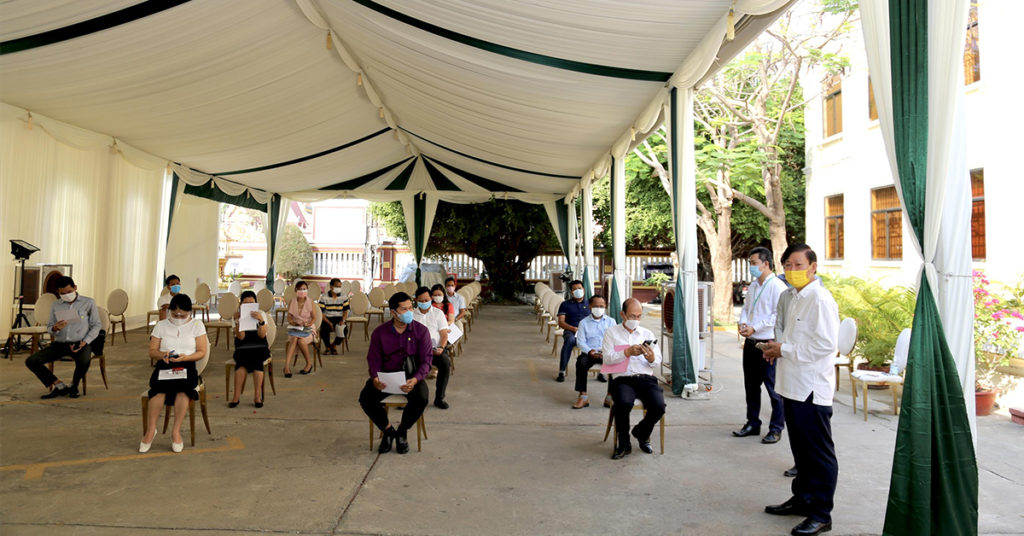 ២៦ថ្ងៃនៃយុទ្ធនាការចាក់វ៉ាក់សាំងស៊ីណូវ៉ាក់ ចាក់បានជិត ៥៩ម៉ឺននាក់