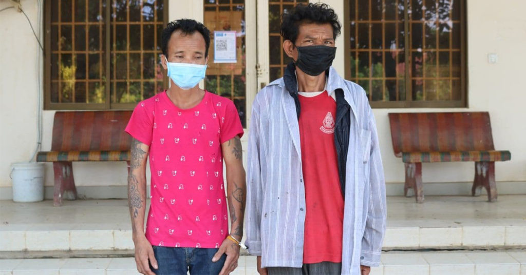 មេខ្យល់ចំនួន២នាក់ នាំពលករ៦នាក់ បម្រុងឆ្លងដែនទៅធ្វើការងារនៅថៃ ត្រូវនគរបាលឃាត់ខ្លួនបញ្ជូនទៅតុលាការនៅខេត្តបន្ទាយមានជ័យ