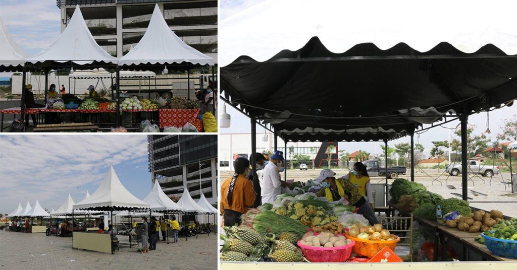 «ផ្សារណាត់ជ្រោយចង្វារ» ចាប់ផ្តើមបើកដំណើរការបម្រើសេវាផ្នែកគ្រឿងឧបភោគបរិភោគ ជូនប្រជាពលរដ្ឋនៅក្នុងមូលដ្ឋានខណ្ឌជ្រោយចង្វារ