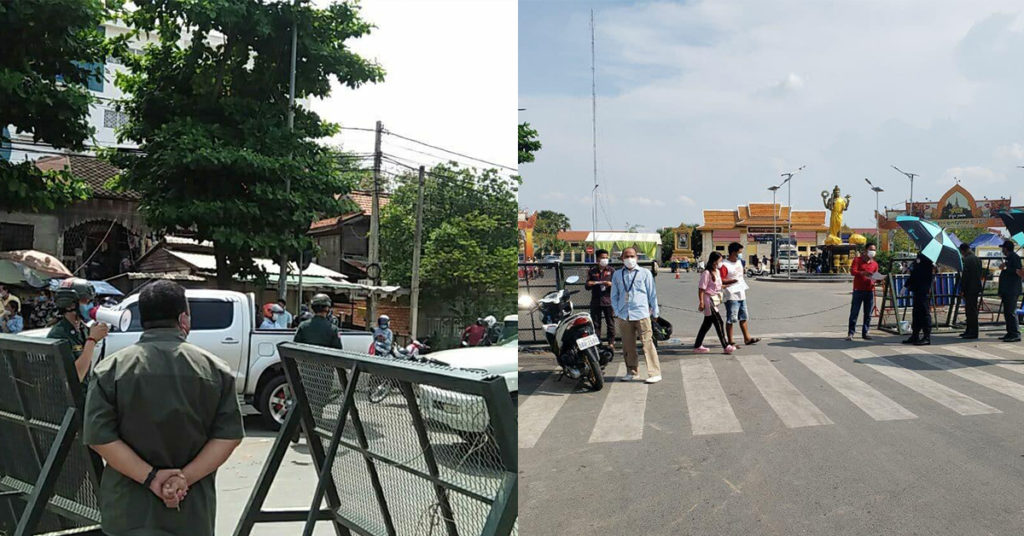 អភិបាលខេត្តកណ្ដាល បញ្ជាបន្ថែមឲ្យសមត្ថកិច្ចប្រើធម៌ក្ដៅ ចំពោះអ្នកដែលហ៊ានល្មើសបំរាមការបិទខ្ទប់ក្រុងតាខ្មៅ