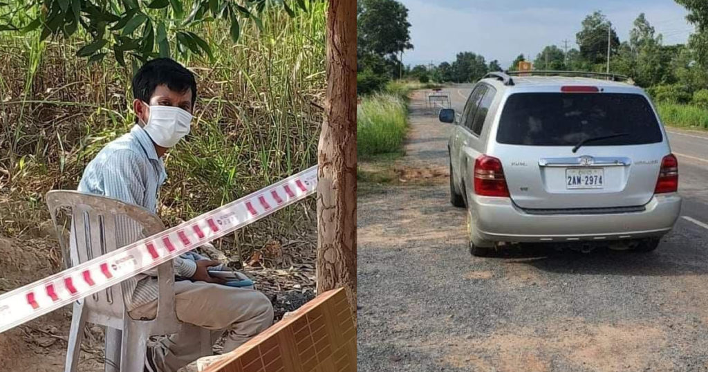 សមត្ថកិច្ចខេត្តកោះកុង ប្រើតេស្ដរហ័សនៅតាមដងផ្លូវ រកឃើញបុរសម្នាក់វិជ្ជមានជំងឺកូវីដ១៩ ជាអ្នកបើករថយន្ដតាក់ស៉ីពីផ្សារថ្មី ទៅកោះកុង