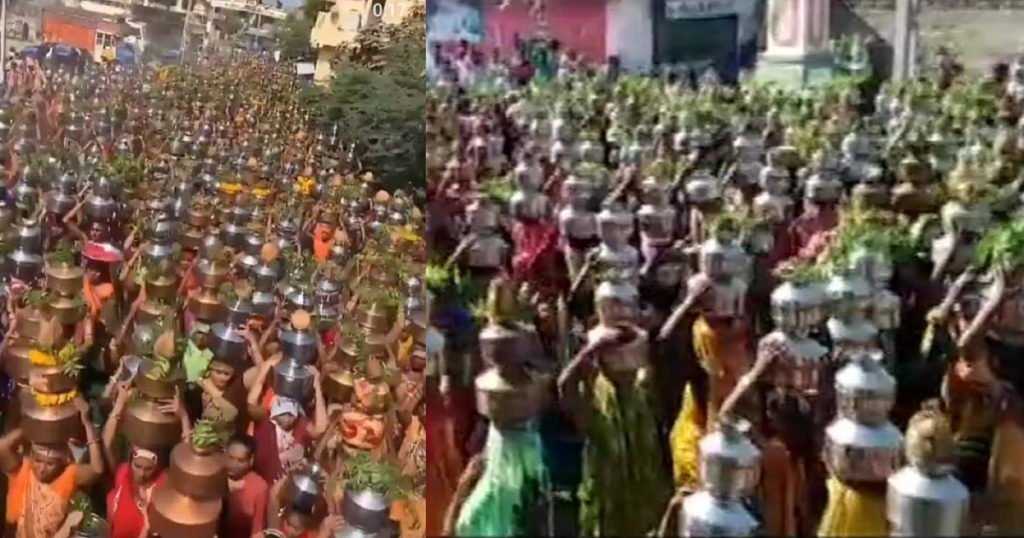 កំពុងតែផ្ទុះខ្លាំងផង! ស្រាប់តែពលរដ្ឋឥណ្ឌារាប់ពាន់នាក់ប្រមូលផ្តុំគ្នាធ្វើពិធីសាសនា ដោយសារ ជឿថាជំងឺកូវីដ១៩កើតឡើងដោយសារព្រះខឹងនឹងមនុស្សលោក