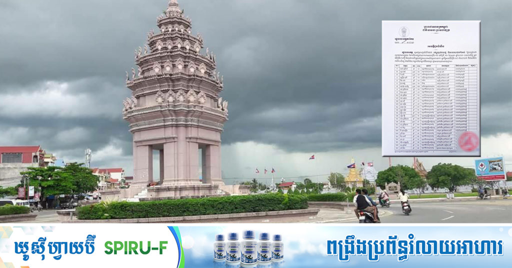 BREAKING: រដ្ឋបាលខេត្តតាកែវ បង្ហាញអត្តសញ្ញាណអ្នកកើតជំងឺកូវីដ ចំនួន៥១នាក់ ដែលទើបរកឃើញឆ្លងថ្មី