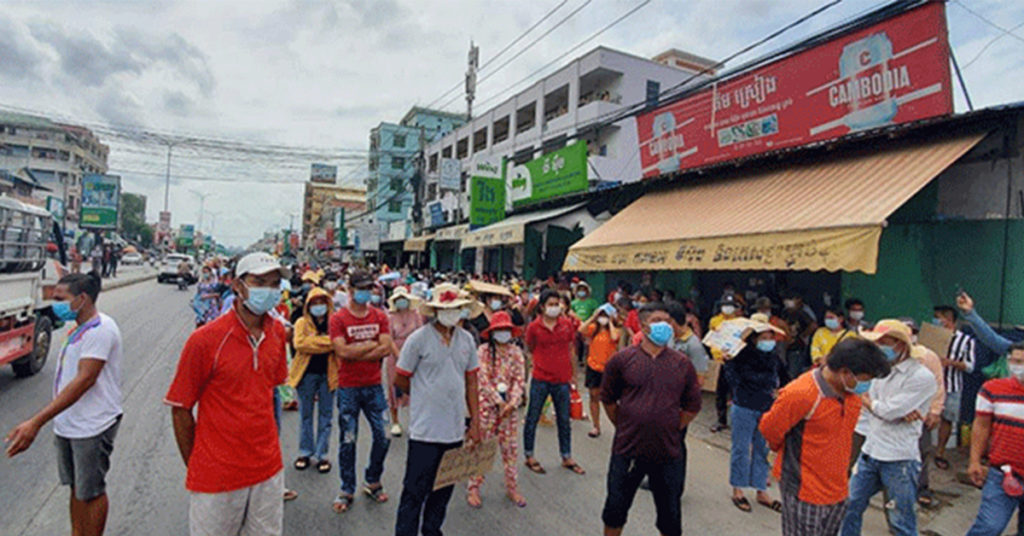 ប្រជាពលរដ្ឋរស់នៅបន្ទប់ជួលជិត១០០បន្ទប់ នាតំបន់បិទខ្ទប់ក្នុងសង្កាត់ចោមចៅទី១ ស្នើម្ចាស់ផ្ទះពិនិត្យលទ្ធភាពបញ្ចុះថ្លៃ