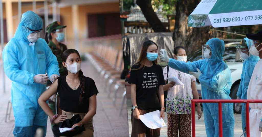 ចាក់វ៉ាក់សាំងនៅតំបន់ក្រហម៖ ពីរថ្ងៃចាក់បានជិត ៦ម៉ឺននាក់, បន្ថែមទីតាំងចាក់ដល់ ៦០កន្លែង