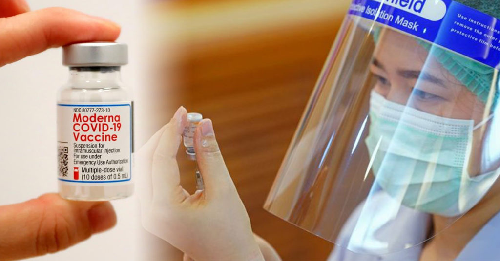 ថៃកំពុងត្រៀមអនុម័តឲ្យប្រើវ៉ាក់សាំង Moderna របស់អាមេរិក, COVAXIN របស់ឥណ្ឌា និង Sputnik V របស់រុស្ស៊ី