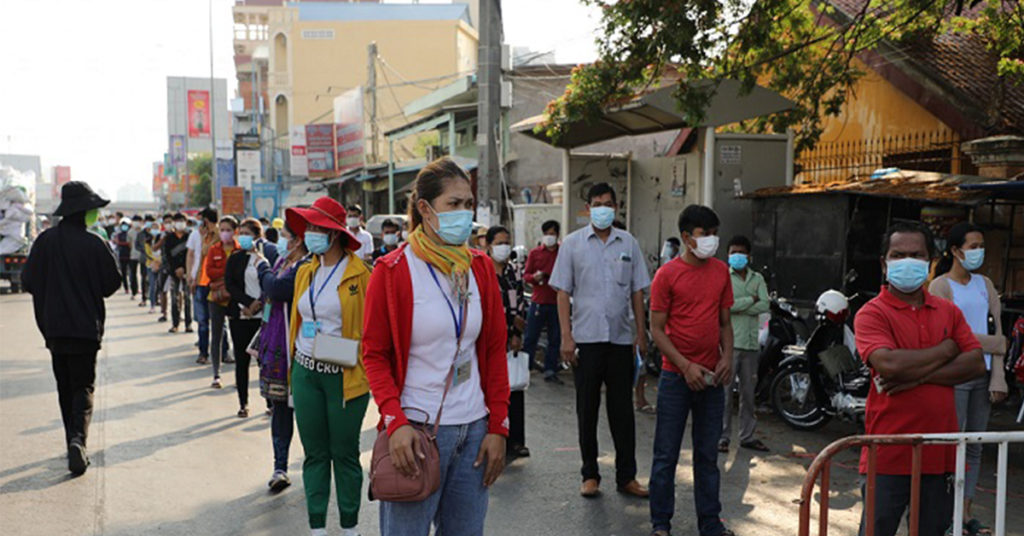 ចាក់វ៉ាក់សាំងនៅតំបន់ក្រហម៖ ១០ថ្ងៃចាក់បានជិត ៤៥ម៉ឺននាក់, ពលរដ្ឋអរគុណសម្តេចតេជោ ហ៊ុន សែន ដែលផ្តល់ការចាក់វ៉ាក់សាំងជូនពួកគេ