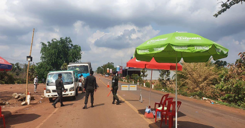 គិតត្រឹមថ្ងៃទី១៣ ខែឧសភា ខេត្តរតនគិរី រកឃើញអ្នកឆ្លងជំងឺកូវីដ៥នាក់, ៤នាក់ជាអ្នកដំណើរមកពីរាជធានីភ្នំពេញ និងខេត្តកណ្តាល