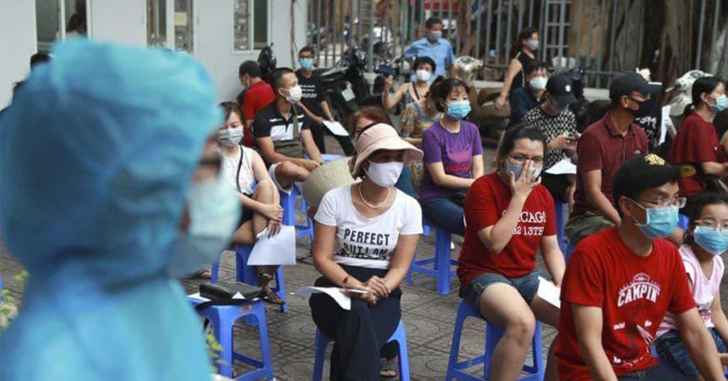 វៀតណាមទើបរកឃើញករណីឆ្លងថ្មីក្នុងសហគមន៍ចំនួន ៦៤ករណីបន្ថែមទៀត ដោយភាគច្រើនគឺនៅរដ្ឋធានីហាណូយ