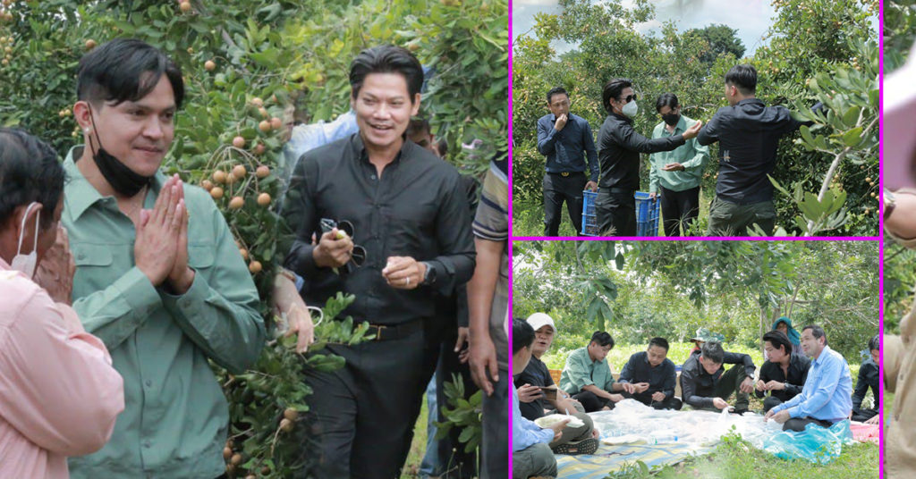 ទោះតម្លៃខ្លួនថ្លៃ តែកំពូលតារាចម្រៀង ព្រាប សុវត្ថិ និង ខេមរៈ សិរីមន្ត ធ្វើដំណើរច្រើនរយគីឡូម៉ែត្រ មកប្រម៉ូតមៀនប៉ៃលិនឱ្យកសិករខេត្តបាត់ដំបង មិនយកប្រាក់សូម្បីមួយសេន