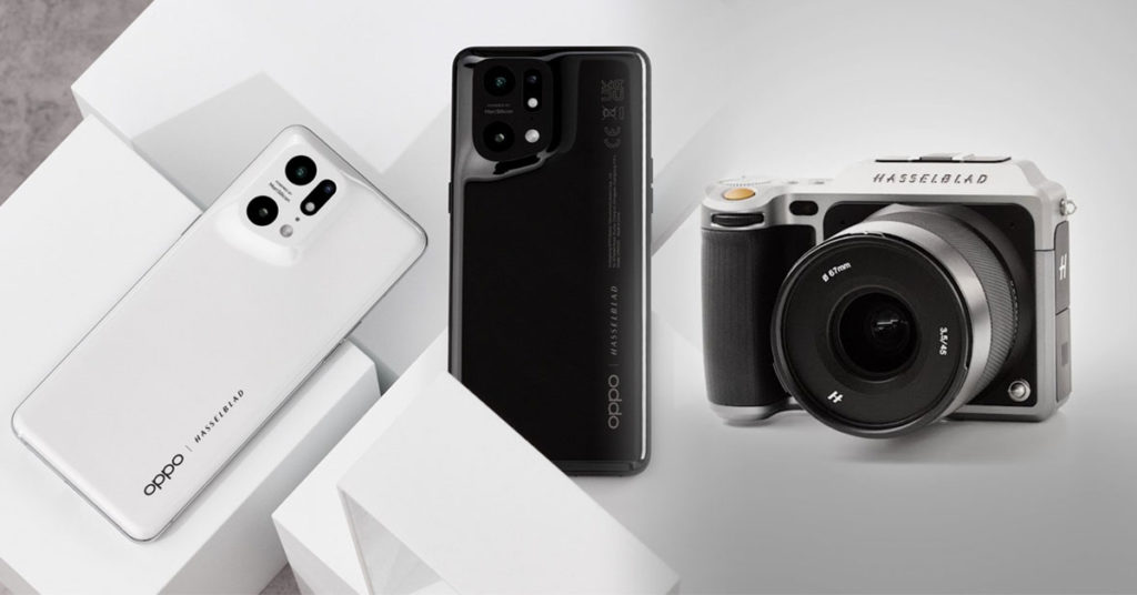 OPPO ចាប់ដៃសហការជាមួយកាមេរ៉ាម៉ាក Hasselblad នៅលើកាមេរ៉ារបស់កំពូលស្មាតហ្វូន Find X5 Pro