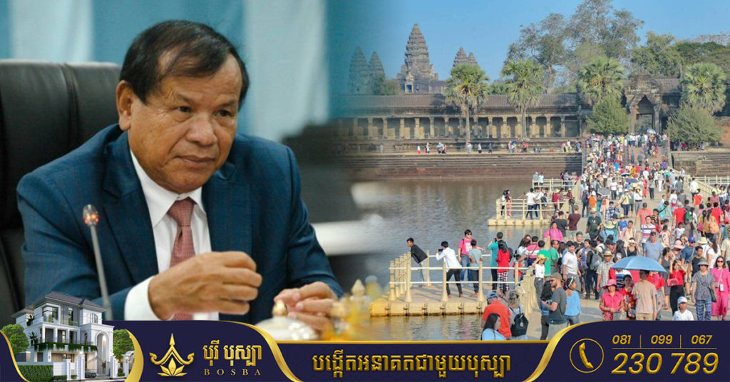 រដ្ឋមន្ត្រី ថោង ខុន៖ ឆមាសទី១ ឆ្នាំ២០២២ មានភ្ញៀវអន្តរជាតិចូលមកកម្ពុជាជាងកន្លះលាននាក់ ឯការដឹកជញ្ជូនផ្លូវអាកាសក៏កើនឡើងខ្ពស់