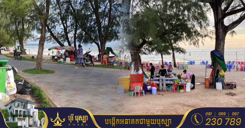 អាជ្ញាធរក្រុងព្រះសីហនុ នៅតែបន្ដព្រមានចាត់វិធានការរដ្ឋបាល ចំពោះអ្នកលក់ដូរចល័តនៅលើឆ្នេរសមុទ្រក្រុងព្រះសីហនុ