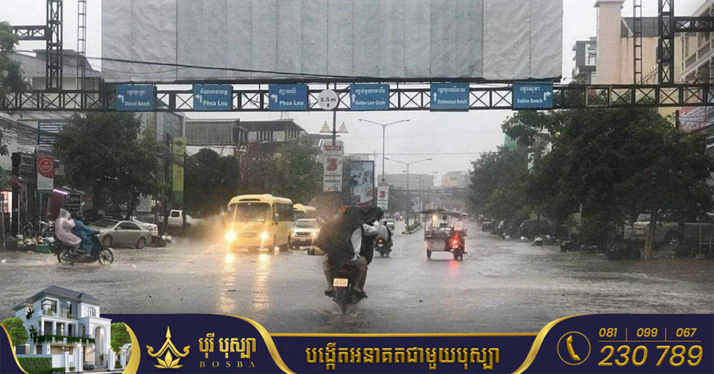 ក្រសួងធនធានទឹក ជូនដំណឹងពីស្ថានភាពធាតុអាកាសនៅកម្ពុជា ចាប់ពីថ្ងៃនេះដល់ថ្ងៃទី១៩ ខែកក្កដា, ភ្លៀងបន្តធ្លាក់តិចទៅច្រើន ខណៈតំបន់មាត់សមុទ្រអាចមានជំនន់ទឹកភ្លៀង