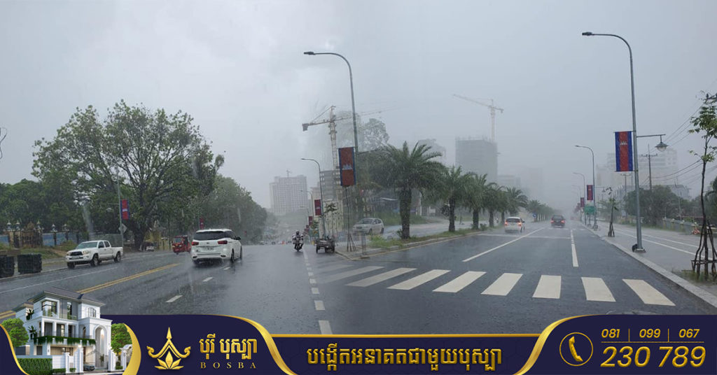 ក្រសួងធនធានទឹក ជូនដំណឹងពីស្ថានភាពធាតុអាកាសនៅកម្ពុជា ចាប់ពីថ្ងៃ​នេះដល់ថ្ងៃទី២ ខែសីហា អាចនឹងមានភ្លៀងធ្លាក់ពីខ្សោយទៅមធ្យម លាយឡំផ្គររន្ទះ និងខ្យល់កន្ត្រាក់