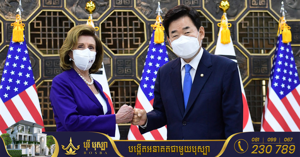 កូរ៉េខាងជើង ថ្កោលទោសដំណើរទស្សនកិច្ចរបស់លោកស្រី ផេឡូស៊ី នៅកូរ៉េខាងត្បូង