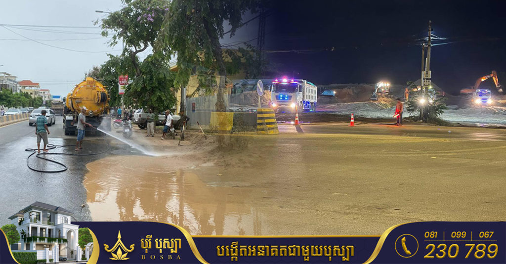 ឯកឧត្ដម ឃួង ស្រេង បញ្ជាឱ្យបិទដេប៉ូខ្សាច់ ៤ទីតាំង ក្នុងសង្កាត់ចាក់អង្រែក្រោម និងចាក់អង្រែលើ ក្រោយបង្កភាពអសកម្មមិនឈប់ឈរ និងមិនស្ដាប់ការណែនាំរបស់អាជ្ញាធរ