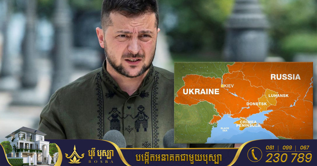 ប្រធានាធិបតីអ៊ុយក្រែន លោក ហ្សេលេនស្គី សន្យាដណ្ដើមយកតំបន់គ្រីមៀ ពីរុស្ស៉ី មកវិញ