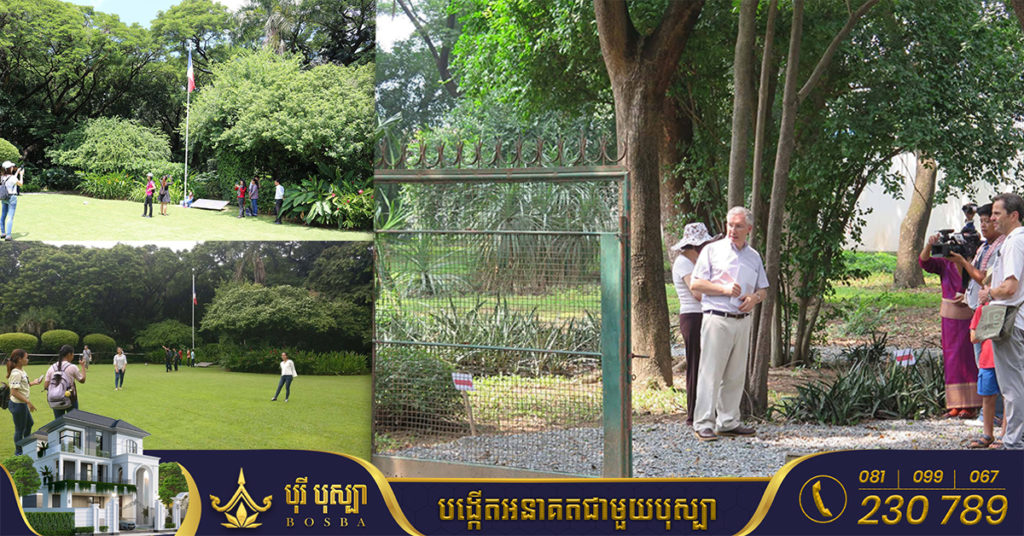 ឧទ្យានស្ថានទូតបារាំង ស្ថិតក្នុងចំណោមលំហបៃតងធំជាងគេមួយនៅរាជធានីភ្នំពេញ នឹងបើកទ្វារទទួលសាធារណជនឱ្យចូលទស្សនាដោយសេរី នៅចុងសប្តាហ៍នេះ