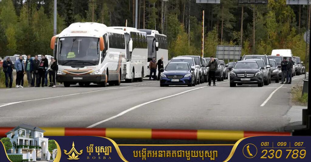 ហ្វាំងឡង់ មើលឃើញកំណើនជនជាតិរុស្ស៉ីឆ្លងព្រំដែនចូលប្រទេស ច្រើនបំផុតមិនធ្លាប់មាន