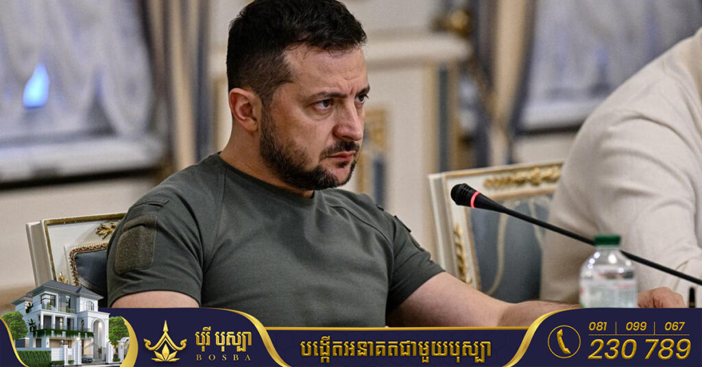 លោក ហ្សេលេនស្គី ចោទថា រុស្ស៉ីកំពុងព្យាយាមកម្ចាត់អ៊ុយក្រែនពីផ្ទៃផែនដី ក្រោយទីក្រុងមួយចំនួន រងការវាយប្រហារដោយមីស៉ីល