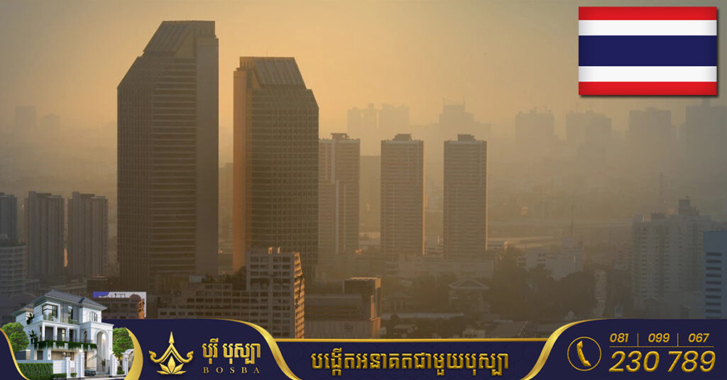 គុណភាពខ្យល់ PM2.5 នៅក្នុងតំបន់ចំនួន ១៤ នៅទីក្រុងបាងកក បានឈានដល់កម្រិតគ្មានសុវត្ថិភាព