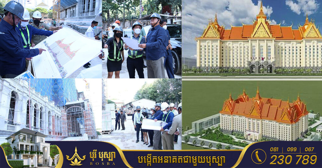 អគារក្រសួងមហាផ្ទៃថ្មីតម្លៃប្រមាណ ៦០លានដុល្លារអាម៉េរិកសាងសង់បាន៦០ភាគរយហើយ