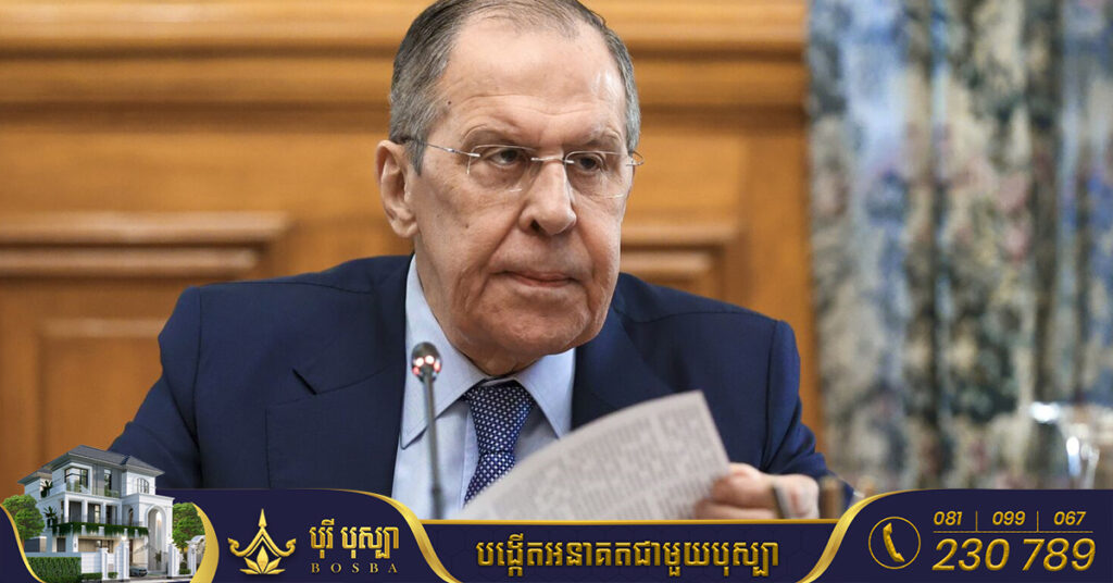 BREAKING: មានសេចក្ដីរាយការណ៍ថា រដ្ឋមន្ត្រីការបរទេសរុស្ស៉ី ត្រូវបានបញ្ជូនទៅកាន់មន្ទីរពេទ្យ លើកោះបាលី, តែខាងរុស្ស៉ីថាជាព័ត៌មានក្លែងក្លាយ