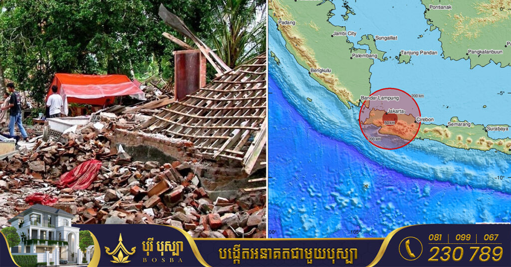 គ្រោះរញ្ជួយដីកម្រិត ៥.៤រ៉ិចទ័រ បានវាយប្រហារប្រទេសឥណ្ឌូនេស៊ី ដែលជំរុញឱ្យមនុស្សមួយចំនួនត្រូវជម្លៀសខ្លួនចេញ