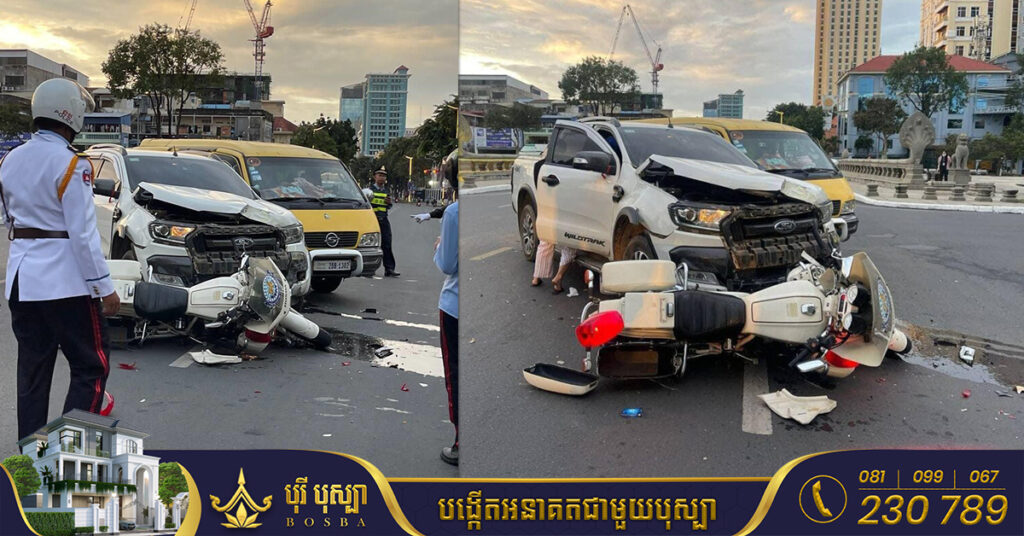 អ្នកបើករថយន្ដបុកម៉ូតូសអូសក្បួនប្រតិភូ ត្រូវបញ្ជូនទៅតុលាការដើម្បីចាត់ការតាមច្បាប់, តំណាងអយ្យការកំពុងសួរនាំ