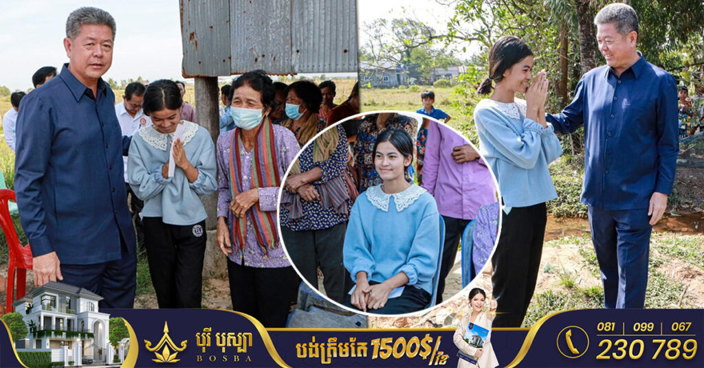 គួរអោយសរសើរ! សិស្សនិទ្ទេស A នៅវិទ្យាល័យហ៊ុន សែន វាលរេញ រស់នៅជាមួយលោកយាយ តស៊ូរៀនផង ស៊ីឈ្នួលលាងម៉ូតូផង ដើម្បីផ្សំចំណូលជាមួយគ្រួសារ