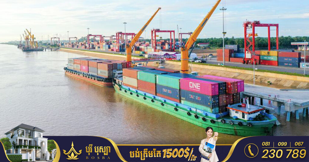 ១១ខែឆ្នាំនេះ កំពង់ផែស្វយ័តភ្នំពេញ រកចំណូលបានជាង ៣៧លានដុល្លារ កើនឡើង២២%