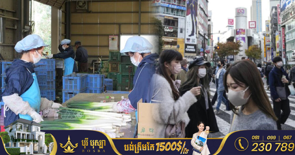 ពលករបរទេសជិត២លាននាក់ កំពុងធ្វើការនៅប្រទេសជប៉ុន ក្នុងនោះមានជនជាតិវៀតណាមច្រើនជាងគេ