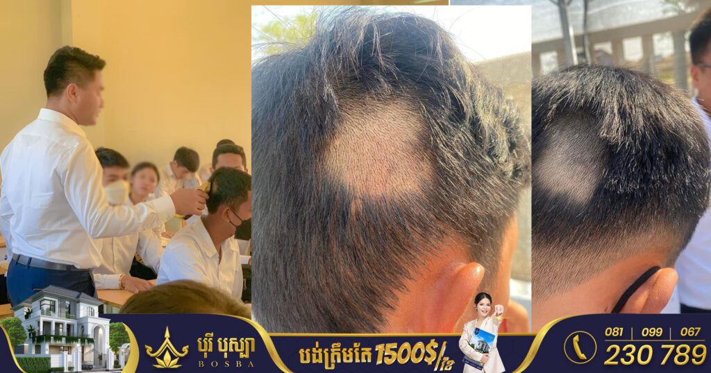 គ្រូចុះអនុវត្តវិន័យដើរឈូសសក់សិស្សប្រុសរហូតឆកសក់ ធ្វើឱ្យផ្ទុះការជជែកវែកញែកផ្អើលពេញបណ្តាញសង្គម