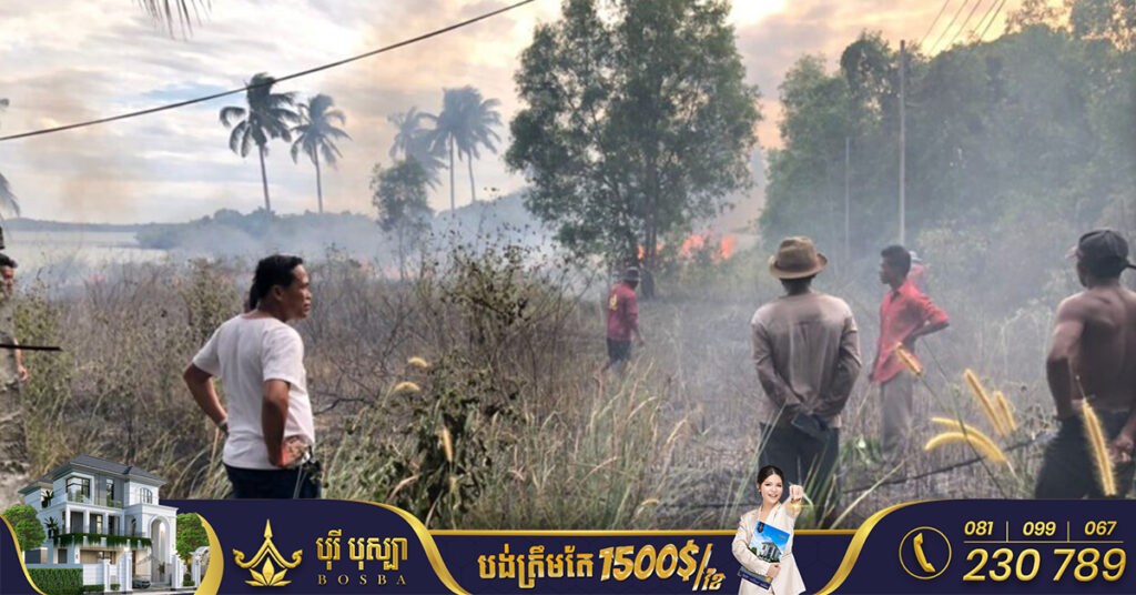 ក្រសួងកសិកម្ម និងក្រសួងបរិស្ថាន ដាក់ចេញវិធាន៨ចំនុច ពីការការពារ និងទប់ស្កាត់ភ្លើងឆេះព្រៃ នៅរដូវប្រាំង