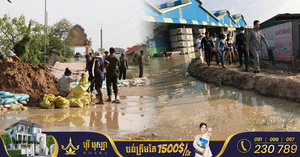 អភិបាលរាជធានីភ្នំពេញ ​ណែនាំឱ្យអាជ្ញាធរ​បន្ថែម​កម្លាំង​ទប់ទឹក​​តាម​សណ្តរស្ទឹង​ព្រែក​ត្នោត​ និង​តម្រូវ​ឱ្យ​ផ្អាក​ការធ្វើចរាចរណ៍សម្រាប់រថយន្តធំៗលើផ្លូវលេខ២០អា