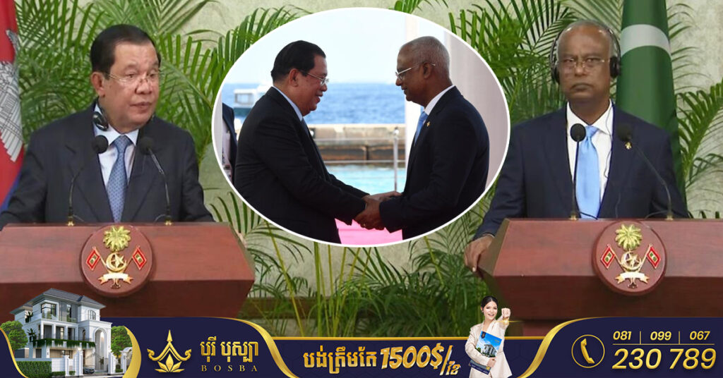 សម្តេចតេជោ ហ៊ុន សែន នឹងជ្រើសរើសផ្លូវមួយខ្សែ នៅខេត្តមាត់សមុទ្រ ដាក់ជាឈ្មោះផ្លូវមិត្តភាពកម្ពុជា-ម៉ាល់ឌីវ