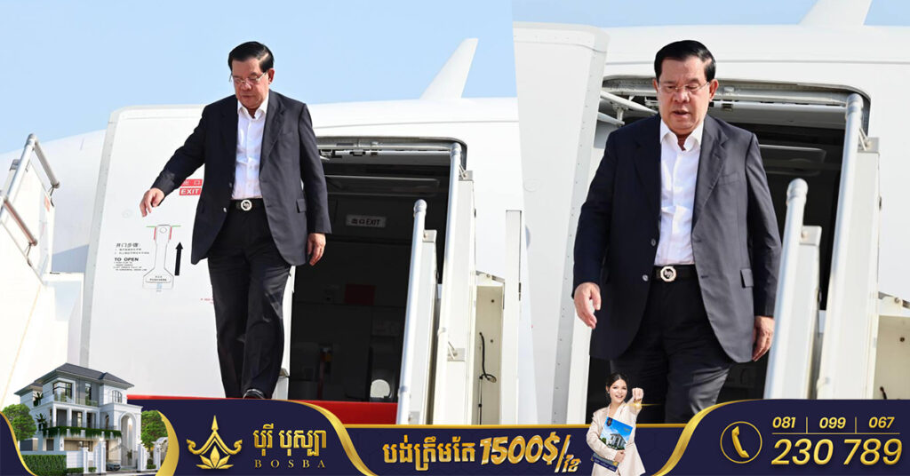 សម្តេចតេជោ ហ៊ុន សែន ដឹកនាំគណៈប្រតិភូជាន់ខ្ពស់អញ្ជើញដល់កម្ពុជាវិញហើយ ក្រោយបញ្ចប់ដំណើរទស្សនកិច្ចផ្លូវការនៅសាធារណរដ្ឋម៉ាល់ឌីវ ប្រកបដោយផ្លែផ្កាខ្ពស់