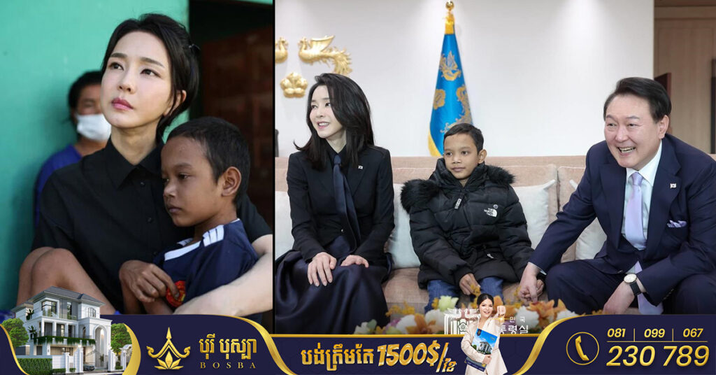 កុមារាខ្មែរដែលមានបញ្ហាបេះដូង បានចូលជួបប្រធានាធិបតីកូរ៉េខាងត្បូង ក្រោយការព្យាបាលជោគជ័យ