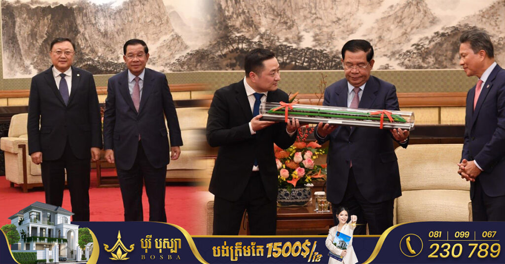 សម្តេចតេជោ អនុញ្ញាតឱ្យថ្នាក់ដឹកនាំក្រុមហ៊ុនសាងសង់របស់ចិន ជួបសម្តែងការគួរសម និងបង្ហាញគម្រោងសាងសង់ផ្លូវល្បឿនលឿន ផ្លូវរថភ្លើង, ផ្លូវល្បឿនលឿនភ្នំពេញ-បាវិត ចាប់ផ្តើមសាងសង់នៅឆ្នាំនេះ