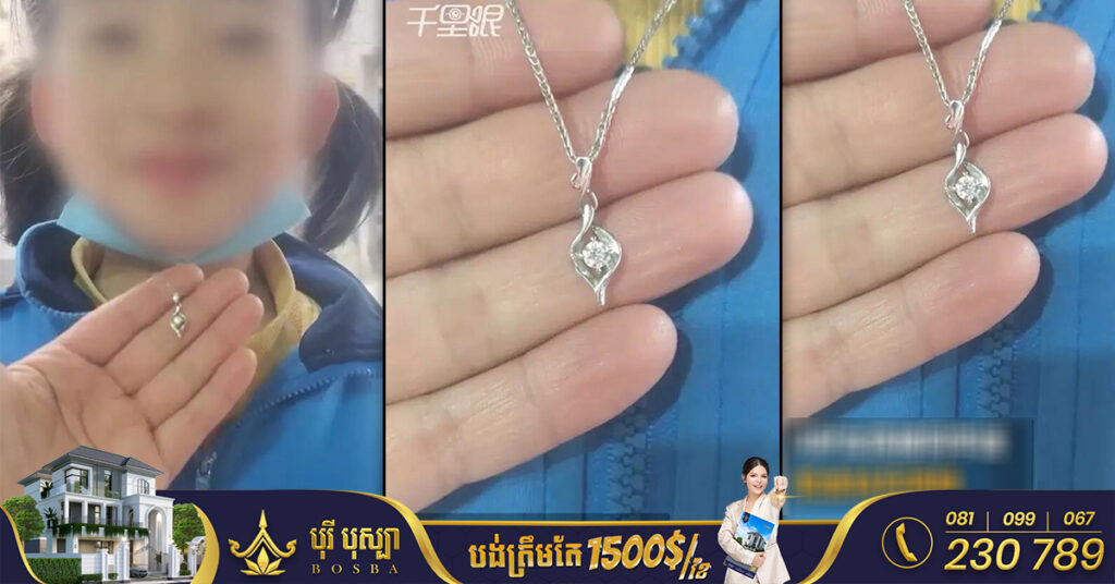 ចាស់ៗកុំច្រណែន! ក្មេងប្រុសអាយុ ៨ឆ្នាំម្នាក់ជូនកាដូខ្សែកតម្លៃ ៣ពាន់ដុល្លារទៅកាន់មិត្តស្រីកាលពីថ្ងៃ​ Valentine’s Day