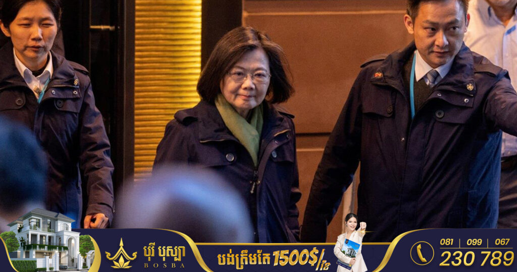 ស្ថិតក្នុងទីក្រុងញូវយ៉ក មេដឹកនាំតៃវ៉ាន់ ថាទំនាក់ទំនងជាមួយអាមេរិក មានភាព «ស្អិតល្មួតនឹងគ្នា» មិនធ្លាប់មាន