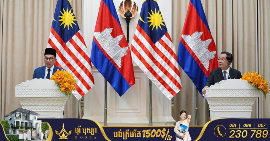 សម្តេចតេជោ ហ៊ុន សែន ស្នើម៉ាឡេស៊ីបង្កើនការទិញអង្ករ និងគ្រាប់ស្វាយចន្ទីពីកម្ពុជា