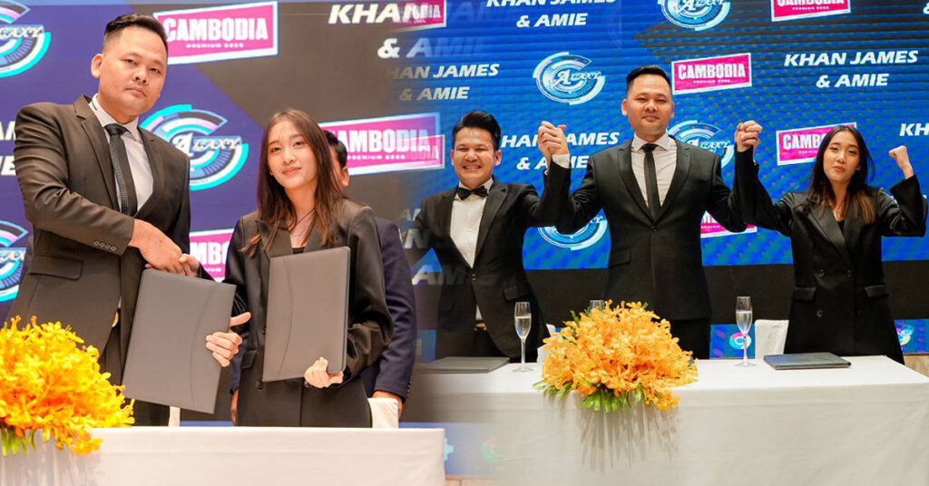 ម្ចាស់បទ “សម្រែកបេះដូង” ដឹកដៃកូនស្រីសំណព្វចិត្ត ចុះកុងត្រាជាមួយផលិតកម្ម Galaxy Navatra របស់អ្នកឧកញ៉ា ឡេង ណាវ៉ាត្រា