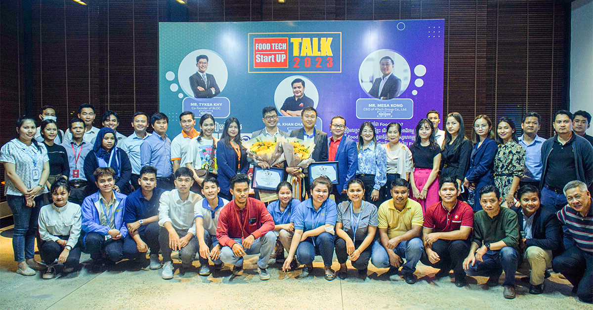 Park Cafe, Pizza Hut Cambodia និង (YEAC) សមាគមសហគ្រិនវ័យក្មេងកម្ពុជា បានបង្កើតកម្មវិធី FoodTech Startup Talk-2023!