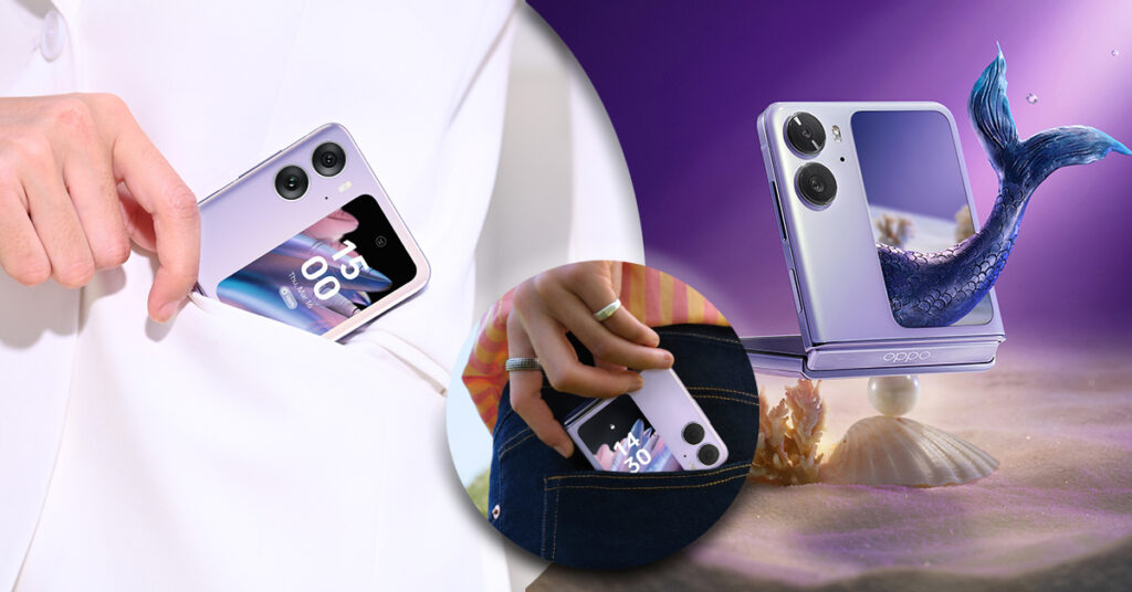 តើស្មាតហ្វូនអេក្រង់បត់ OPPO Find N2 Flip ផ្តល់អត្ថប្រយោជន៍អ្វីខ្លះដល់អ្នកប្រើប្រាស់?